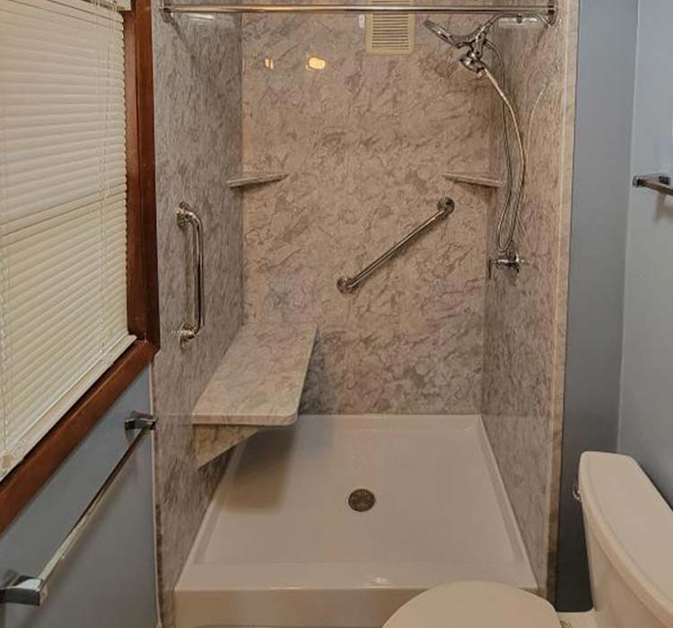 After-repaired-shower