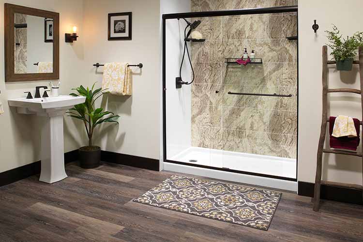 Batheroom walk-in shower